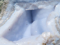 Natural Blue Lace Agate Geode Specimens  x 5 From Nsanje, Malawi - TopRock