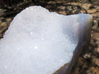 Natural Blue Lace Agate Geode Specimens  x 5 From Nsanje, Malawi - TopRock