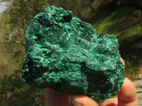 Natural Chatoyant Silky Malachite Specimens  x 6 From Kasompe, Congo - TopRock