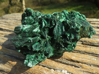 Natural Chatoyant Silky Malachite Specimens  x 6 From Kasompe, Congo - TopRock