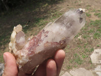 Natural Red Hematoid Quartz Crystals  x 6 From Karoi, Zimbabwe - TopRock