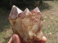 Natural Red Hematoid Quartz Crystals  x 6 From Karoi, Zimbabwe - TopRock