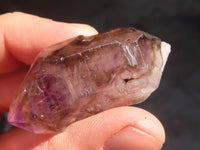 Natural Smokey Amethyst Crystals  x 12 From Chiredzi, Zimbabwe