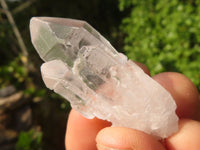 Natural Etched Clear Quartz Crystals  x 35 From Mpika, Zambia - Toprock Gemstones and Minerals 