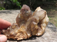 Natural Red Hematoid Quartz Crystals  x 6 From Karoi, Zimbabwe - TopRock