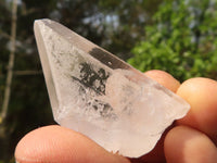 Natural Etched Clear Quartz Crystals  x 35 From Mpika, Zambia - Toprock Gemstones and Minerals 