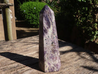 Polished Large Purple Lepidolite Point  x 1 From Madagascar - TopRock