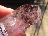 Natural Large Skeletal Smokey Amethyst Crystals  x 6 From Chiredzi, Zimbabwe