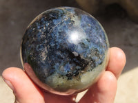 Polished Rare Iolite Spheres x 3 From Ambatofinandrahana, Madagascar