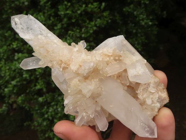 Natural Mixed Quartz Clusters  x 12 From Madagascar - TopRock