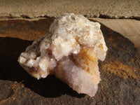 Natural Golden Limonite Spirit Quartz Clusters x 12 From Boekenhouthoek, South Africa