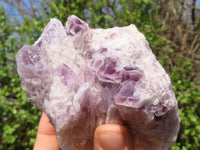 Natural Sugar Amethyst Clusters  x 4 From Solwezi, Zambia - Toprock Gemstones and Minerals 