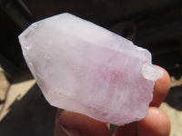 Natural Clear Amethyst & Smokey Brandberg Quartz Crystals x 12 From Brandberg, Namibia