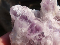 Natural Sugar Amethyst Clusters  x 4 From Solwezi, Zambia - Toprock Gemstones and Minerals 