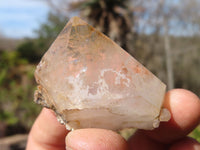 Natural Clear Amethyst & Smokey Brandberg Quartz Crystals x 12 From Brandberg, Namibia