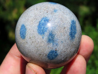 Polished Blue Spotted Spinel Spheres x 6 From Madagascar - TopRock