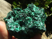 Natural Chatoyant Silky Malachite Specimens  x 12 From Kasompe, Congo - TopRock