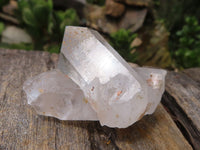 Natural Single Clear Rainbow Quartz Crystals  x 35 From Mpika, Zambia - Toprock Gemstones and Minerals 