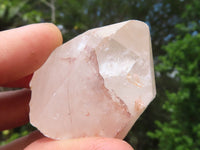 Natural Single Clear Rainbow Quartz Crystals  x 35 From Mpika, Zambia - Toprock Gemstones and Minerals 