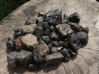 Natural Rough Black Tourmaline Schorl Specimens  x 1.9 Kg Lot From Zambia - TopRock