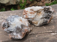 Natural Rare Bladed Barite Specimens  x 2 From Tenke Fungurume, Congo - TopRock