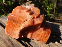 Natural New Sunset Orange Calcite Specimens  x 12 From Spitzkop, Namibia