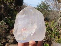 Polished Girasol Pearl Quartz Points x 3 From Ambatondrazaka, Madagascar