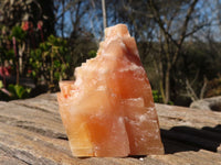 Natural New Sunset Orange Calcite Specimens  x 12 From Spitzkop, Namibia