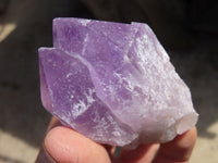 Natural Jacaranda Amethyst Points x 12 From Zambia