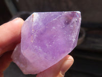 Natural Jacaranda Amethyst Points x 12 From Zambia