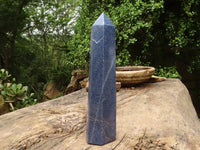 Polished Large Blue Lazulite Tower x 1 From Madagascar - TopRock