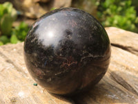 Polished Rare Iolite / Water Sapphire Spheres  x 12 From Madagascar - Toprock Gemstones and Minerals 