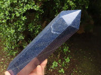 Polished Large Blue Lazulite Tower x 1 From Madagascar - TopRock