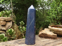 Polished Large Blue Lazulite Tower x 1 From Madagascar - TopRock