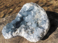 Natural Crystalline Blue Celestite Plate like Specimens  x 2 From Sakoany, Madagascar - TopRock