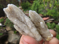 Natural Drusy Quartz Coated Calcite Pseudomorph Specimens  x 35 From Alberts Mountain, Lesotho - TopRock