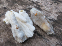 Natural Drusy Quartz Coated Calcite Pseudomorph Specimens  x 35 From Alberts Mountain, Lesotho - TopRock