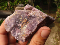 Natural Purple Lepidolite Cobbed Specimens  x 12 From Namibia - Toprock Gemstones and Minerals 