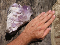 Natural Jacaranda Amethyst Clusters  x 2 From Zambia - TopRock