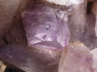 Natural Jacaranda Amethyst Clusters  x 2 From Zambia - TopRock