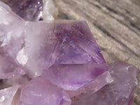 Natural Jacaranda Amethyst Clusters  x 2 From Zambia - TopRock