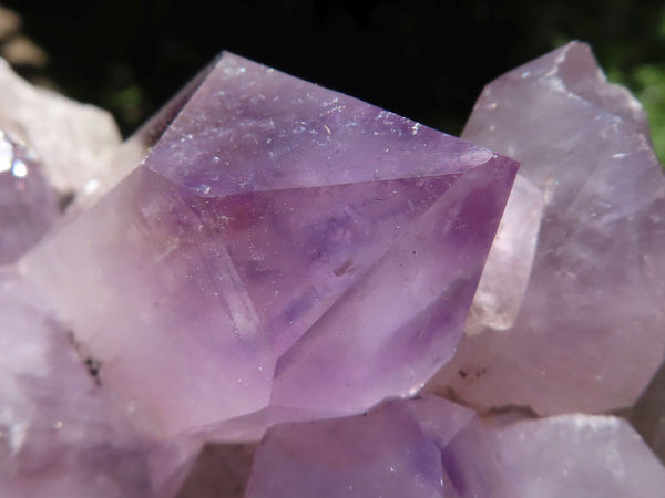 Natural Jacaranda Amethyst Clusters  x 2 From Zambia - TopRock