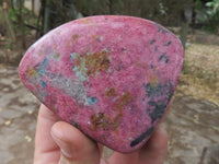 Polished Red Rhodonite Free Forms (Rare Material) x 4 From Zimbabwe - TopRock