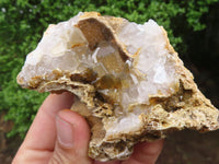 Natural Golden Limonite / Lemonite Quartz Clusters  x 12 From Zambia - Toprock Gemstones and Minerals 