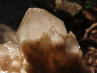 Natural Cascading Smokey Quartz Clusters x 3 From Luena, Congo