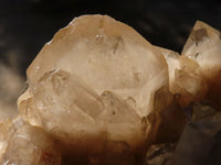 Natural Cascading Smokey Quartz Clusters x 3 From Luena, Congo