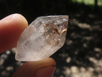 Polished Mini Clear Smokey Phantom Quartz Crystals  x 35 From Madagascar - TopRock