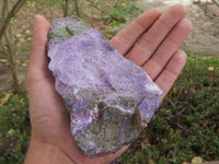 Natural Rough Stichtite & Serpentine Selected Specimens  x 9 From Barberton, South Africa - TopRock