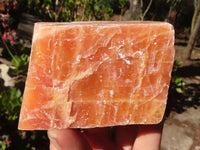 Natural New Sunset Orange Calcite Specimens  x 6 From Spitzkop, Namibia