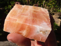 Natural New Sunset Orange Calcite Specimens  x 6 From Spitzkop, Namibia